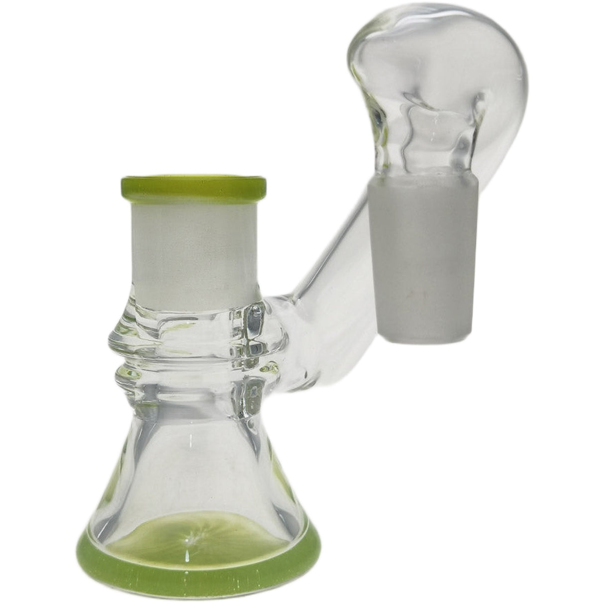 Thick Ass Glass Quartz Ash Catcher & Drop Down Adapter - Dual Size