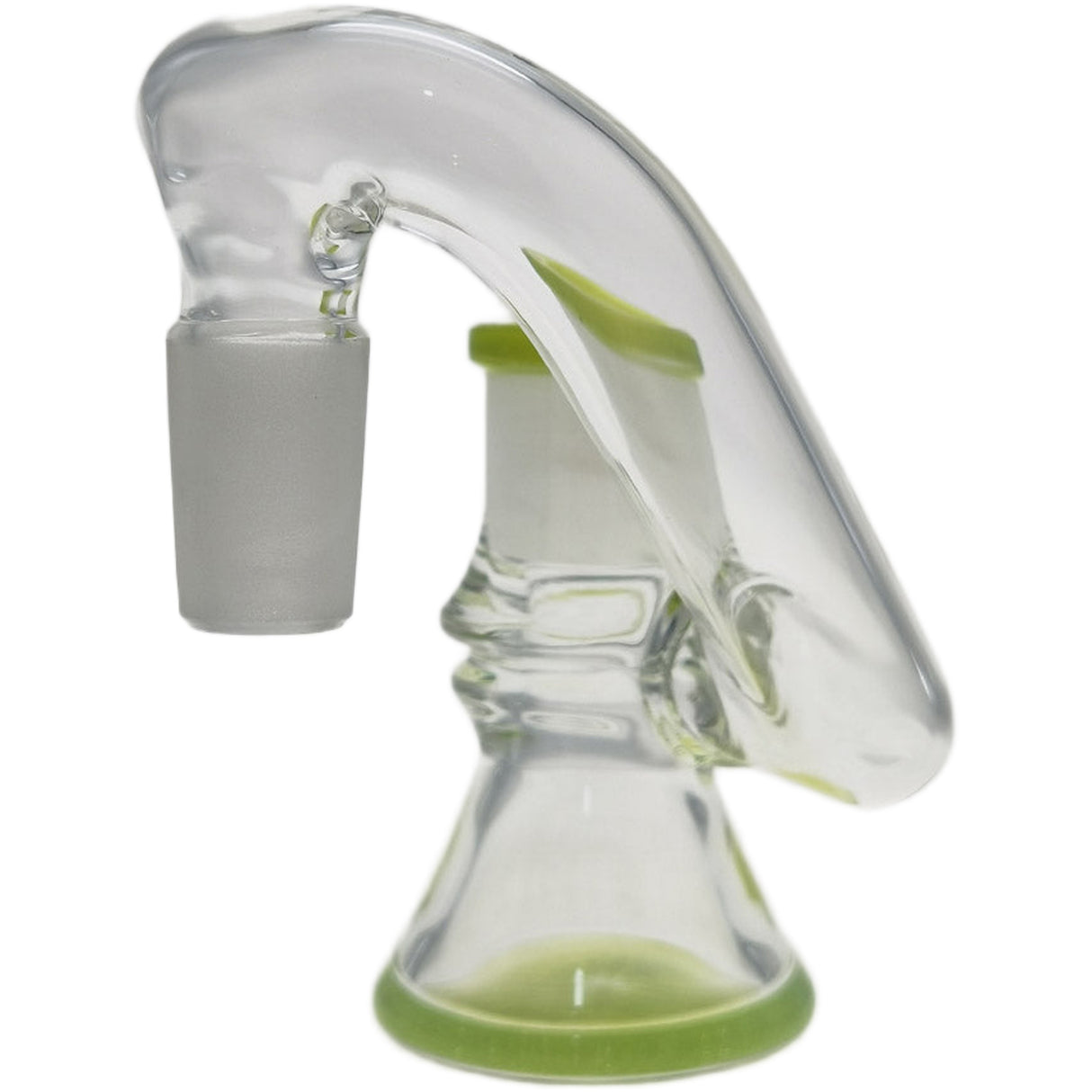 Thick Ass Glass Quartz Ash Catcher & Drop Down Adapter - Dual Size