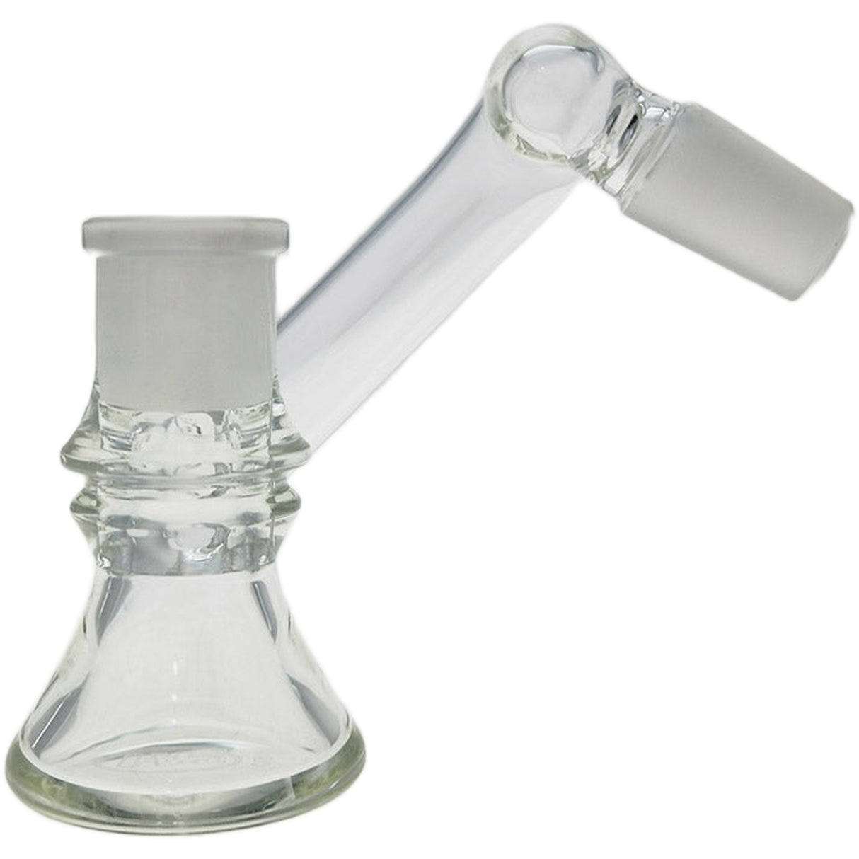 Thick Ass Glass Quartz Ash Catcher & Drop Down Adapter - Dual Size