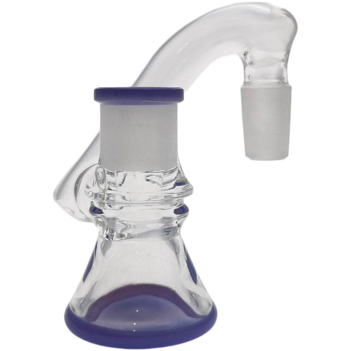 Thick Ass Glass Quartz Ash Catcher & Drop Down Adapter - Dual Size