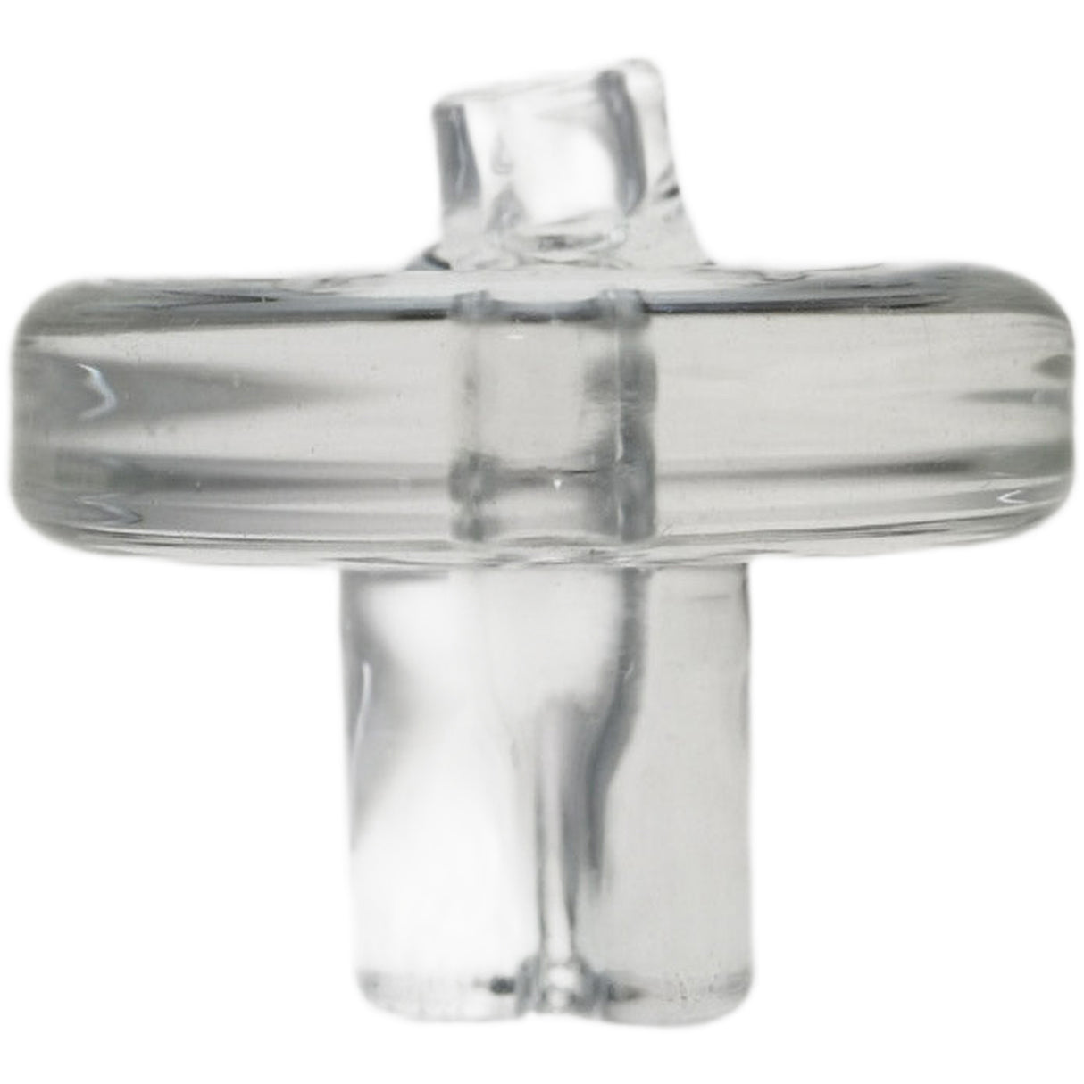 Thick Ass Glass Quartz Carb Cap w/ Directional Air-Flow & Handle