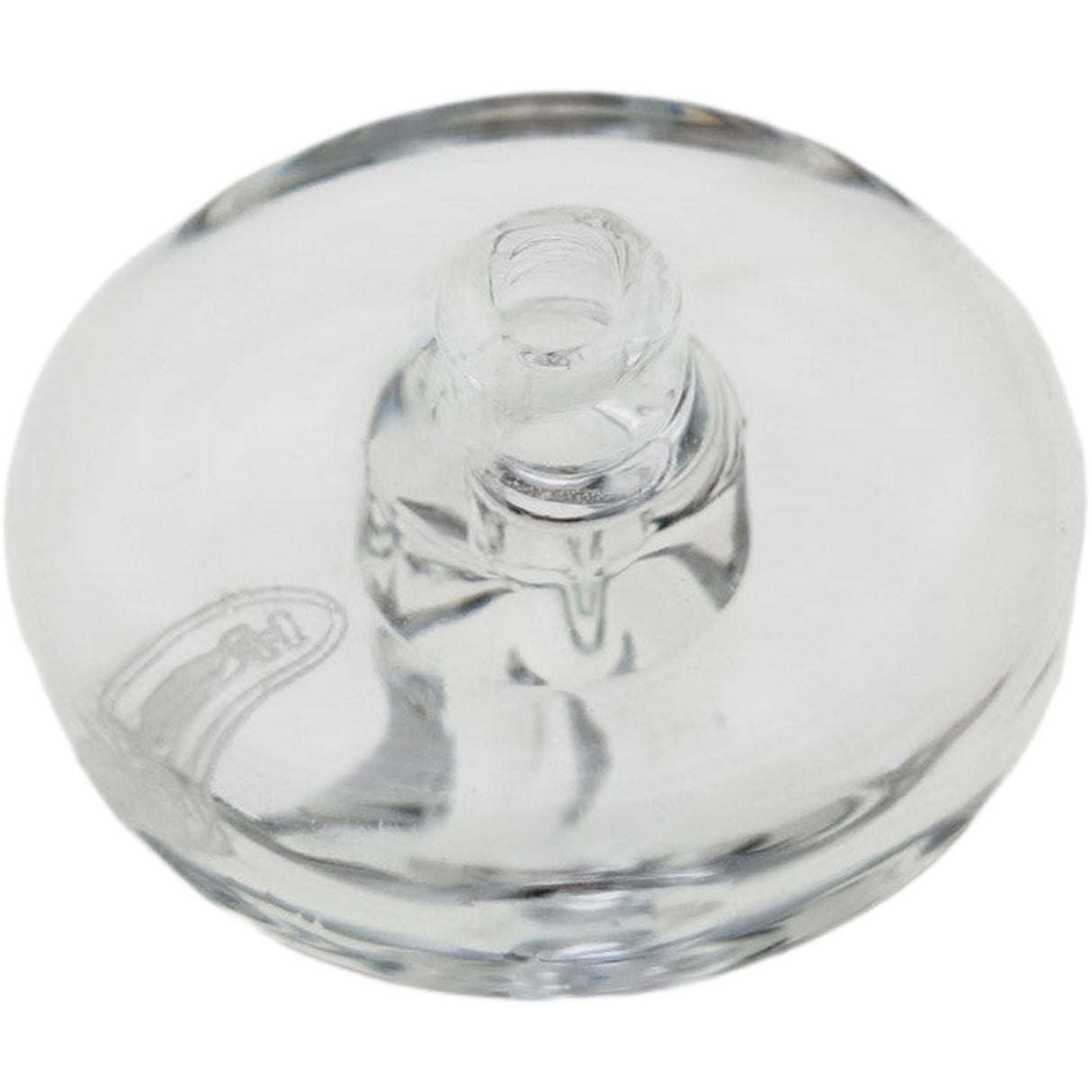 Thick Ass Glass Quartz Carb Cap w/ Directional Air-Flow & Handle