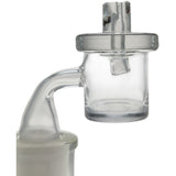 Thick Ass Glass Quartz Carb Cap w/ Directional Air-Flow & Handle