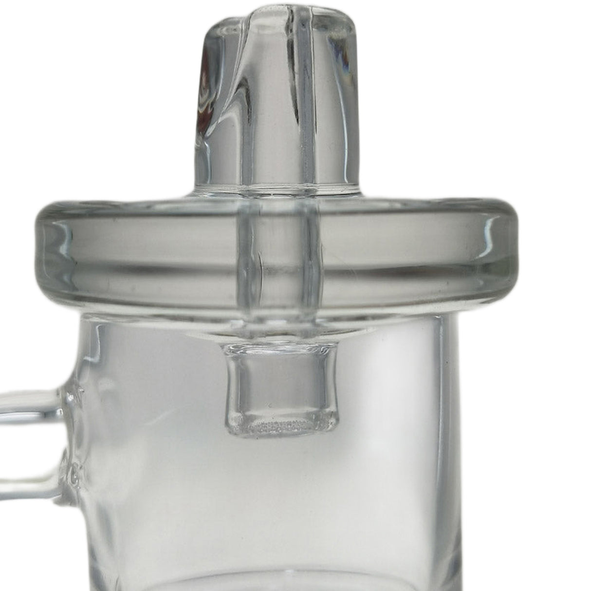 Thick Ass Glass Quartz Carb Cap w/ Directional Air-Flow & Handle