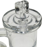 Thick Ass Glass Quartz Carb Cap w/ Directional Air-Flow & Handle