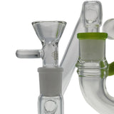 Thick Ass Glass Quartz Drop Down Adapter 14mm Female - 1" Drop