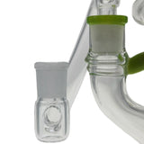 Thick Ass Glass Quartz Drop Down Adapter 14mm Female - 1" Drop