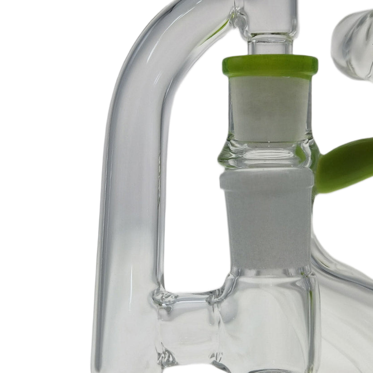 Thick Ass Glass Quartz Drop Down Adapter 14mm Female - 1" Drop