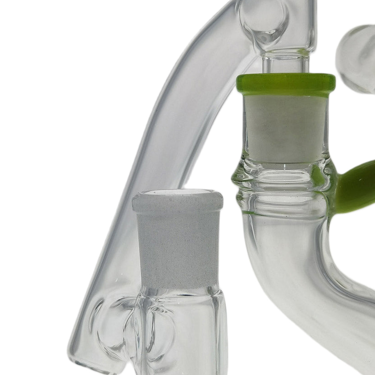 Thick Ass Glass Quartz Drop Down Adapter 14mm Female - 1" Drop