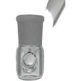 Thick Ass Glass Quartz Drop Down Adapter 14mm Female - 1" Drop