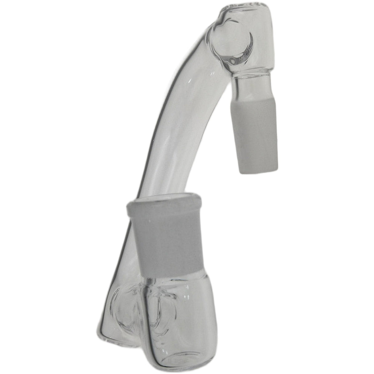 Thick Ass Glass Quartz Drop Down Adapter 14mm Female - 1" Drop