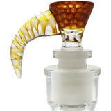 Thick Ass Glass Quartz Horn Handle Slide | 14-19mm Bong Accessory