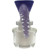 Thick Ass Glass Quartz Horn Handle Slide | 14-19mm Bong Accessory