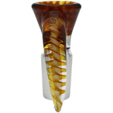 Thick Ass Glass Quartz Horn Handle Slide | 14-19mm Bong Accessory