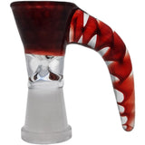 Thick Ass Glass Quartz Horn Handle Slide | 14-19mm Bong Accessory