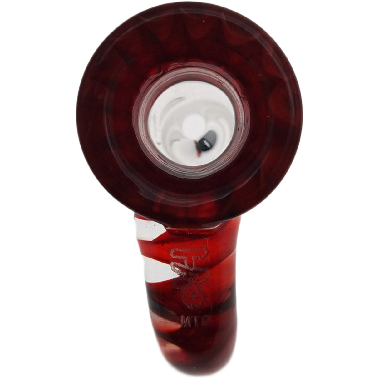 Thick Ass Glass Quartz Horn Handle Slide | 14-19mm Bong Accessory