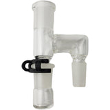 Thick Ass Glass Reclaim Adapter w/ Dish & Keck Clip - 14MM Male to Female