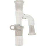 Thick Ass Glass Reclaim Adapter w/ Dish & Keck Clip - 14MM Male to Female