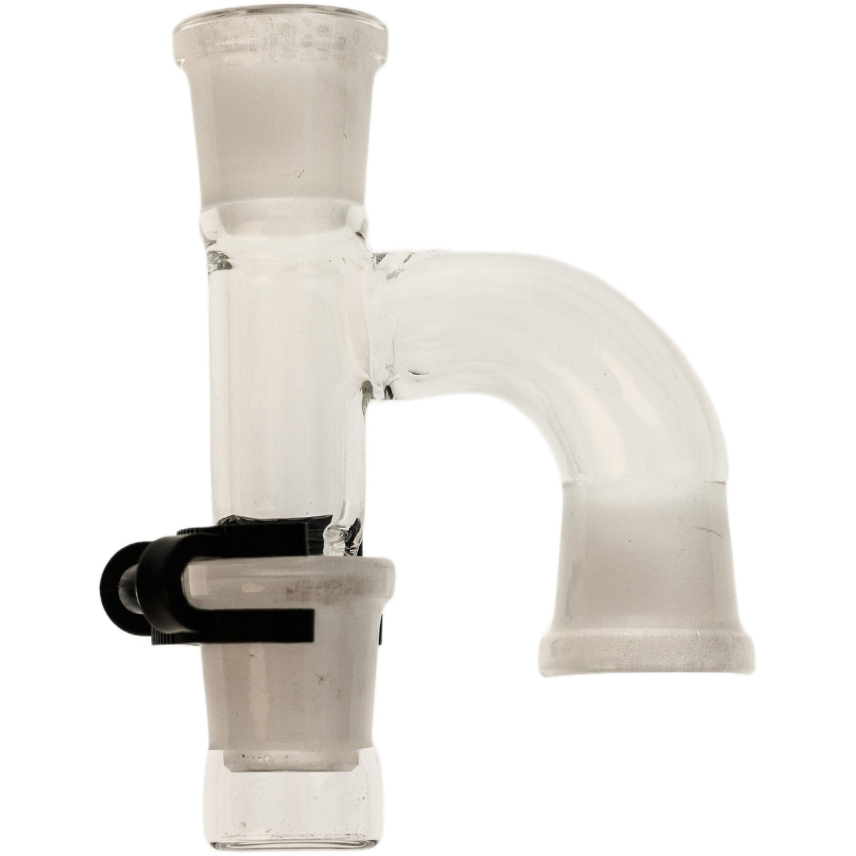 Thick Ass Glass Reclaim Adapter w/ Dish & Keck Clip - 14MM Male to Female