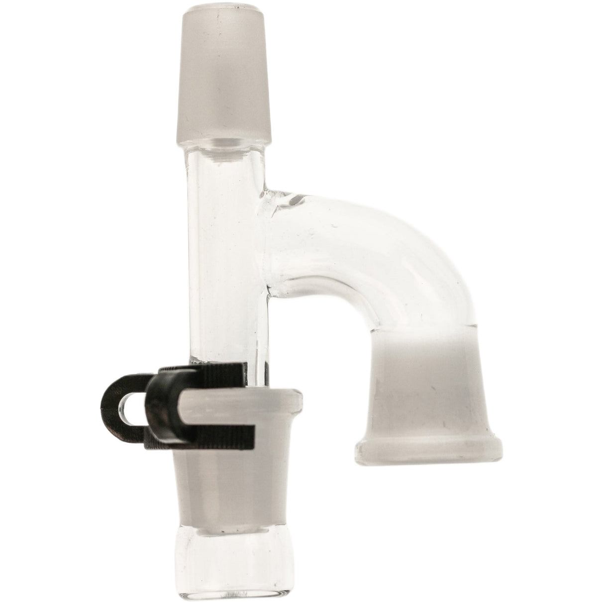 Thick Ass Glass Reclaim Adapter w/ Dish & Keck Clip - 14MM Male to Female