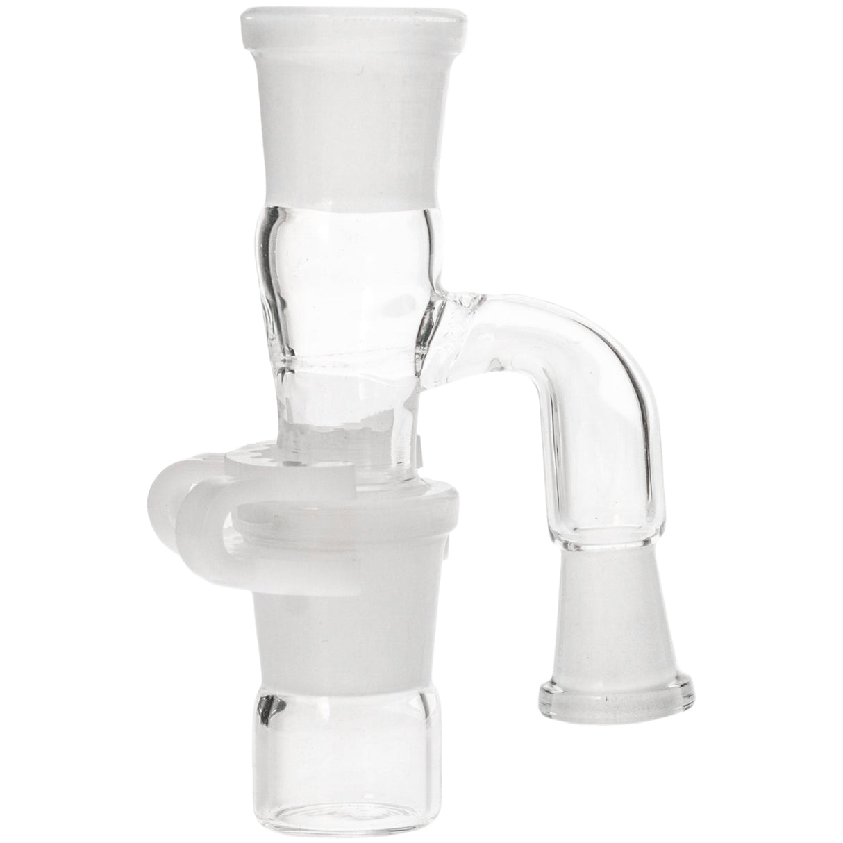 Thick Ass Glass Reclaim Adapter w/ Dish & Keck Clip - 14MM Male to Female