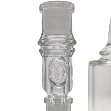 Thick Ass Glass Reclaim Adapter w/ Dish & Keck Clip - 14MM Male to Female
