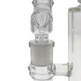 Thick Ass Glass Reclaim Adapter w/ Dish & Keck Clip - 14MM Male to Female