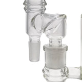 Thick Ass Glass Reclaim Adapter w/ Dish & Keck Clip - 14MM Male to Female