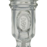 Thick Ass Glass Reclaim Adapter w/ Dish & Keck Clip - 14MM Male to Female