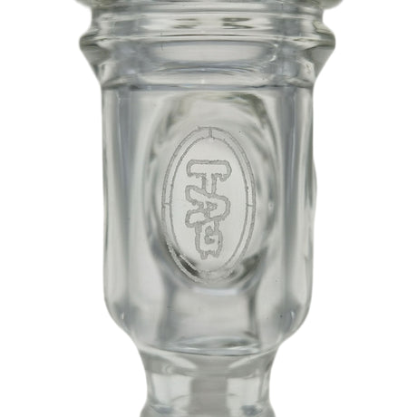 Thick Ass Glass Reclaim Adapter w/ Dish & Keck Clip - 14MM Male to Female
