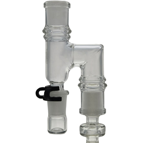 Thick Ass Glass Reclaim Adapter w/ Dish & Keck Clip - 14MM Male to Female