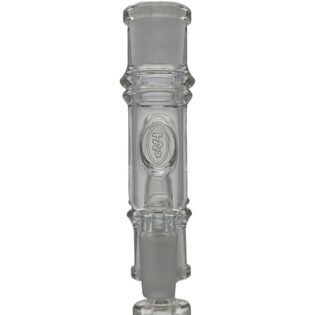 Thick Ass Glass Reclaim Adapter w/ Dish & Keck Clip - 14MM Male to Female