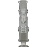 Thick Ass Glass Reclaim Adapter w/ Dish & Keck Clip - 14MM Male to Female