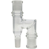 Thick Ass Glass Reclaim Adapter w/ Dish & Keck Clip - 14MM Male to Female