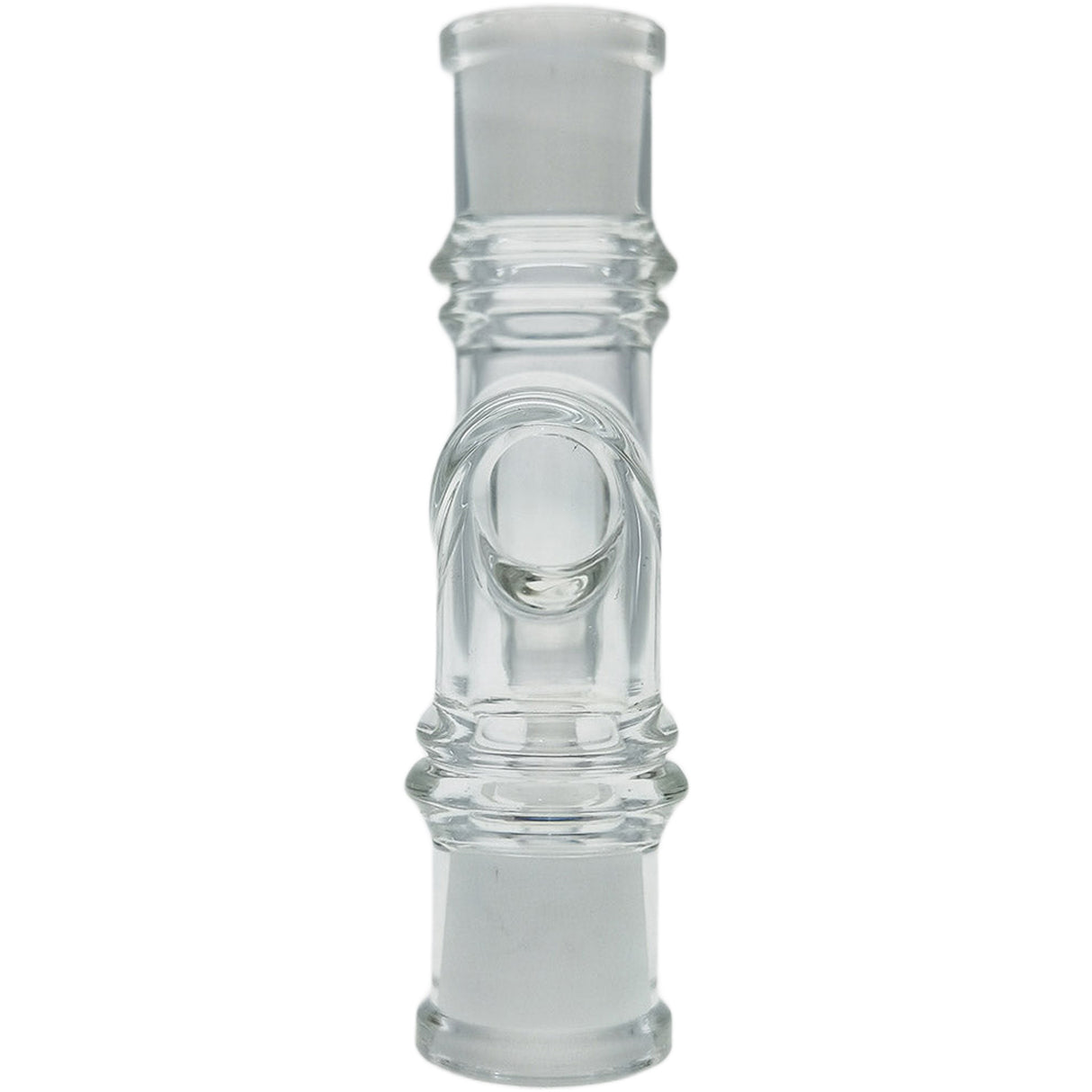 Thick Ass Glass Reclaim Adapter w/ Dish & Keck Clip - 14MM Male to Female