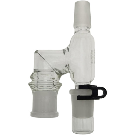 Thick Ass Glass Reclaim Adapter w/ Dish & Keck Clip - 14MM Male to Female
