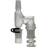 Thick Ass Glass Reclaim Adapter w/ Dish & Keck Clip - 14MM Male to Female
