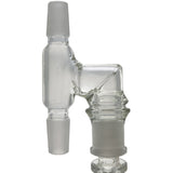 Thick Ass Glass Reclaim Adapter w/ Dish & Keck Clip - 14MM Male to Female