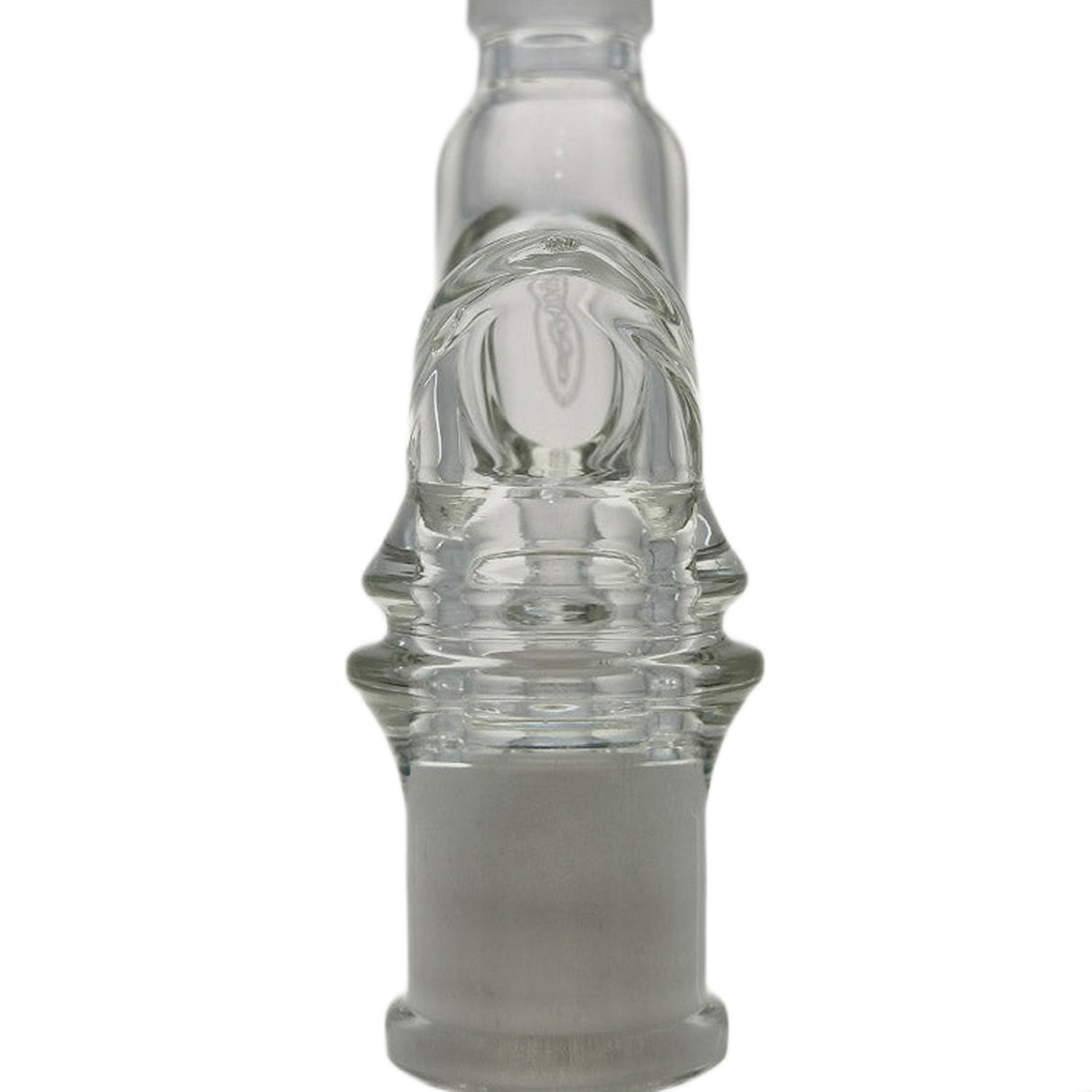 Thick Ass Glass Reclaim Adapter w/ Dish & Keck Clip - 14MM Male to Female