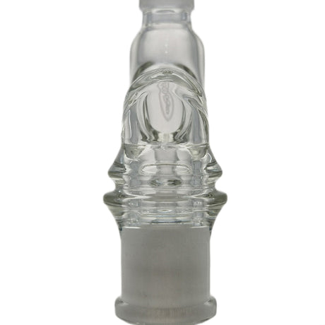 Thick Ass Glass Reclaim Adapter w/ Dish & Keck Clip - 14MM Male to Female