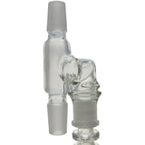 Thick Ass Glass Reclaim Adapter w/ Dish & Keck Clip - 14MM Male to Female
