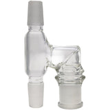 Thick Ass Glass Reclaim Adapter w/ Dish & Keck Clip - 14MM Male to Female