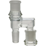 Thick Ass Glass Reclaim Adapter w/ Dish & Keck Clip - 14MM Male to Female
