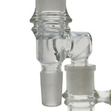 Thick Ass Glass Reclaim Adapter w/ Dish & Keck Clip - 14MM Male to Female