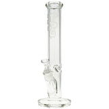 Thick Ass Glass 14" Durable Straight Tube Bong 50x9MM with 18/14MM Downstem