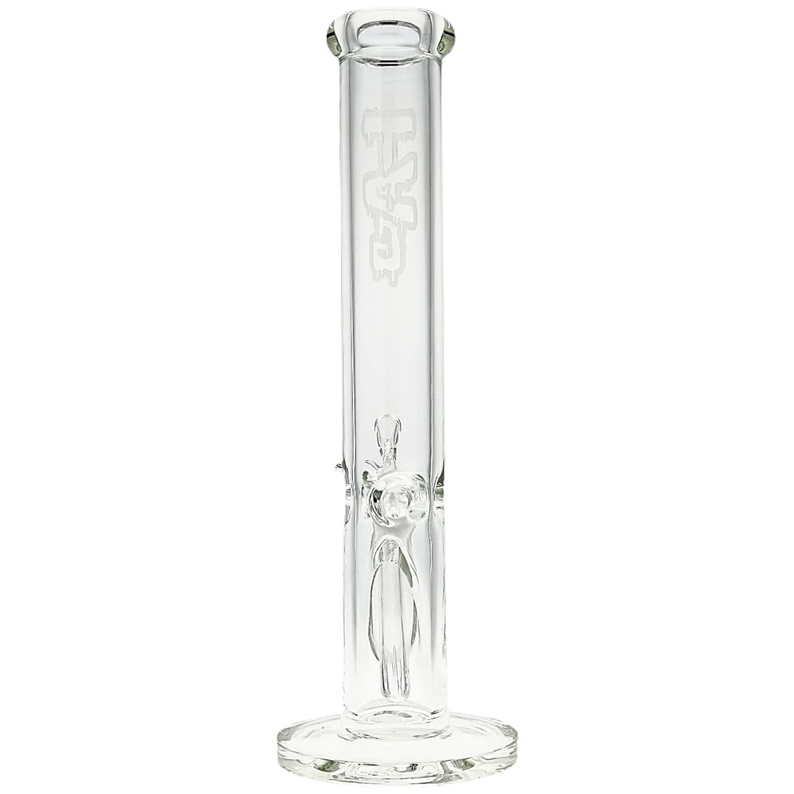 Thick Ass Glass 14" Durable Straight Tube Bong 50x9MM with 18/14MM Downstem