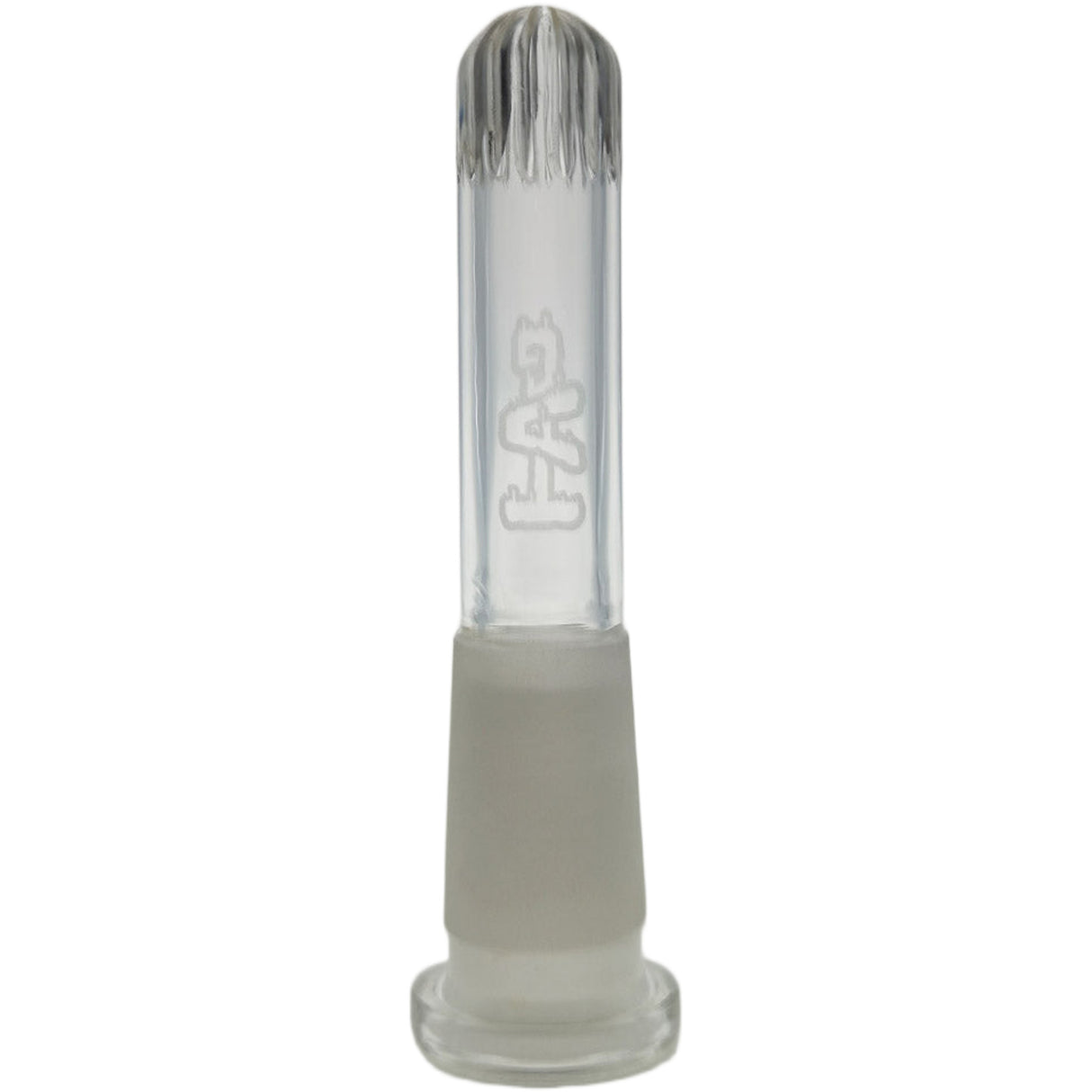 Thick Ass Glass Super Slit Showerhead Downstem 18/14MM Enhanced Smoking Experience