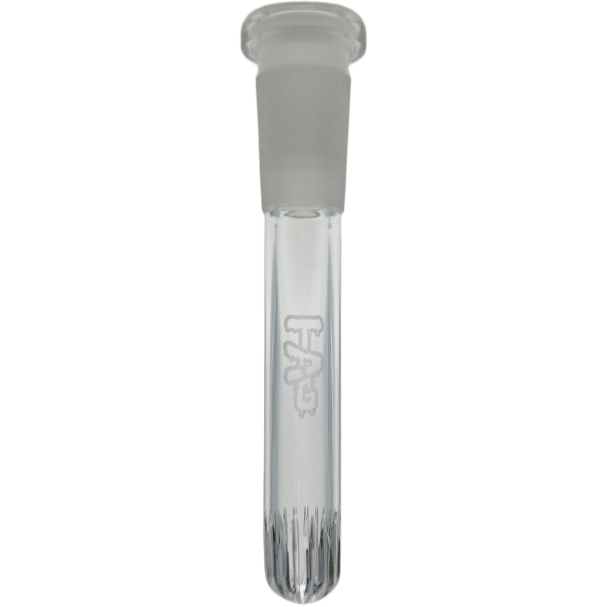 Thick Ass Glass Super Slit Showerhead Downstem 18/14MM Enhanced Smoking Experience