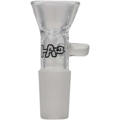Thick Ass Glass Tie-Dye Pinched Screen Bong Slide w/ Handle - 14-19mm