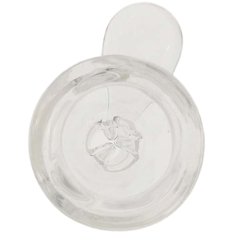 Thick Ass Glass Tie-Dye Pinched Screen Bong Slide w/ Handle - 14-19mm